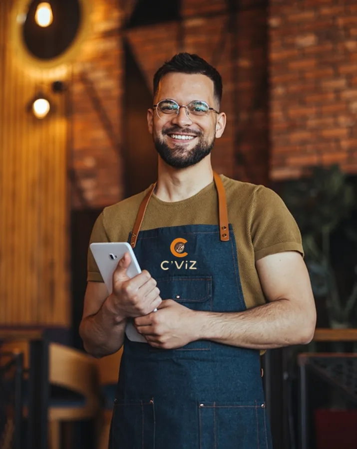 Mevcut İnsan Kaynakları sayfasındaki C’VİZ önlüklü kişi
